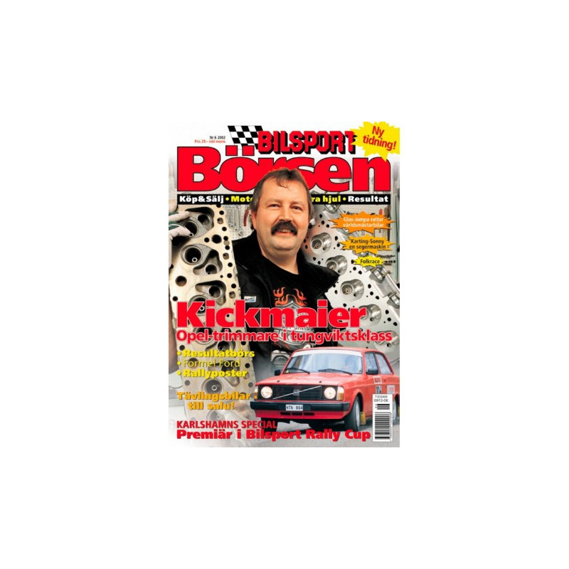 Bilsport Börsen nr 6  2002